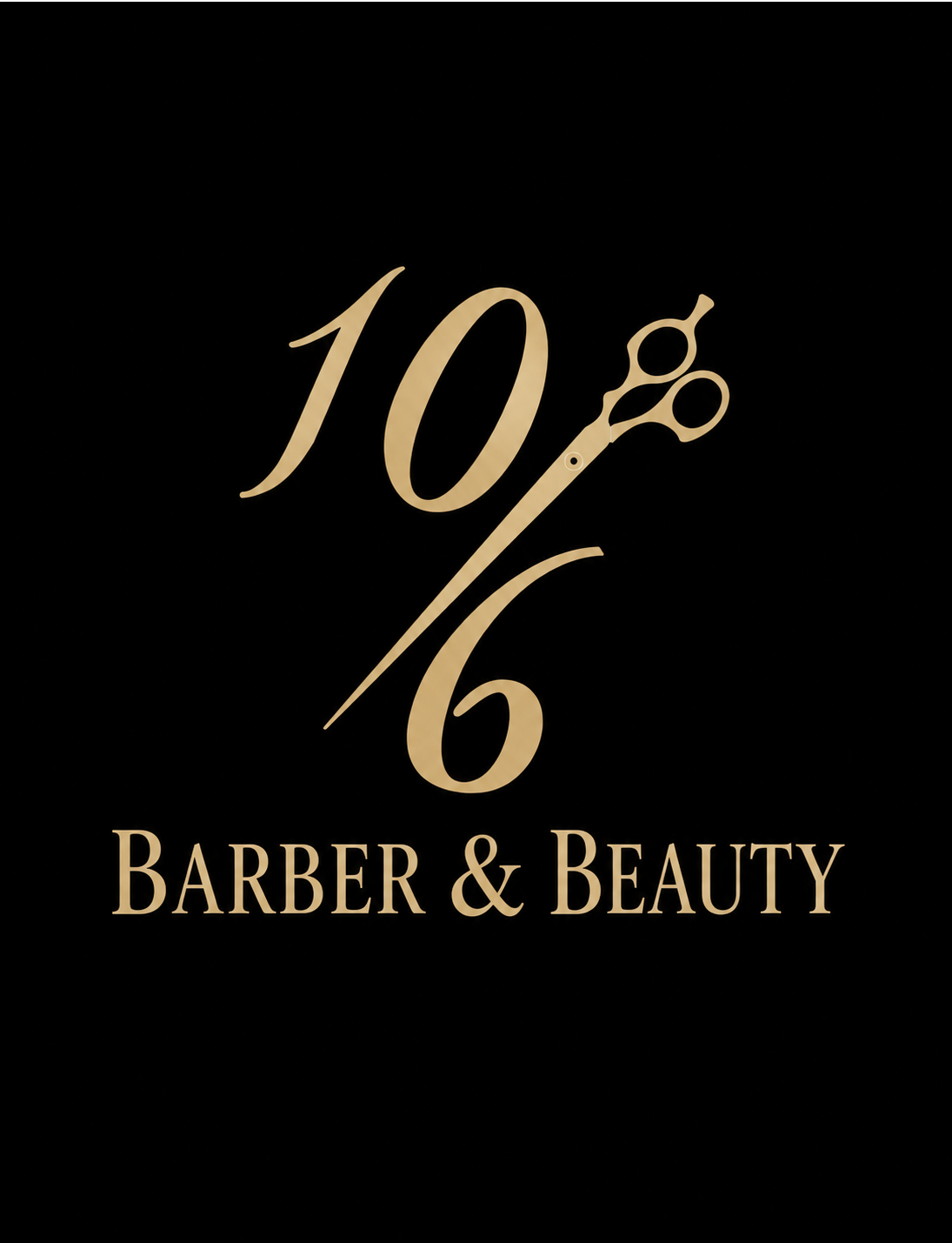10/6 Barber & Beauty Logo
